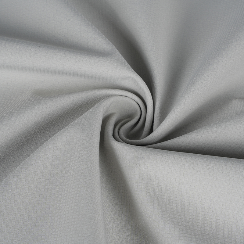 Verborgen raster in vier richtingen stretch TPU medium transparant gemerceriseerd fluwelen stof 428