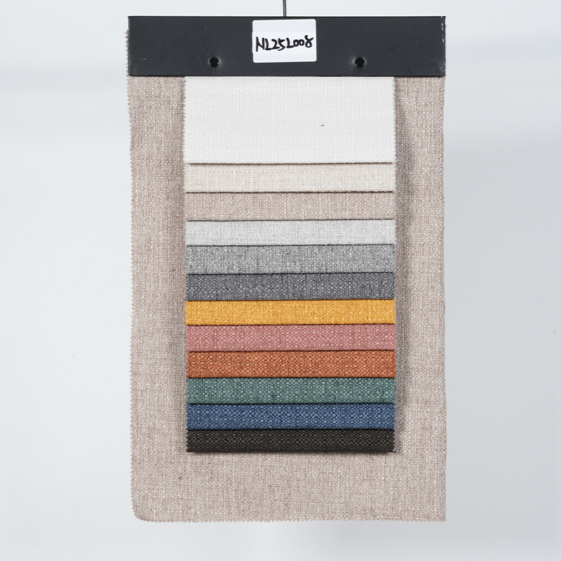Rijstkorrel stippen jacquard polyester bankstof
