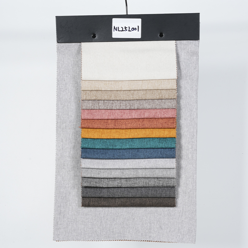 Platte polyester bankstof