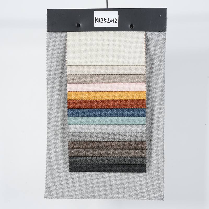 Gestreepte polyester bankstof
